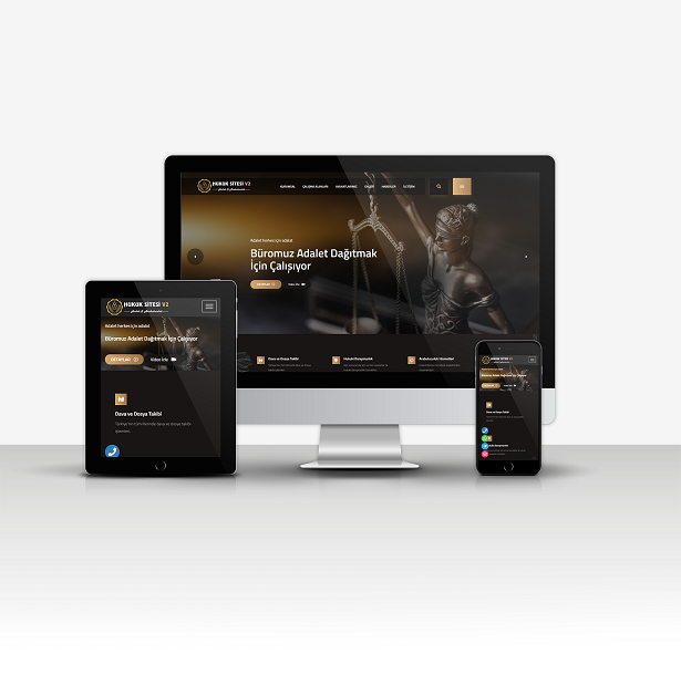 Avukat Web Sitesi V2 (Sınırsız Dil)