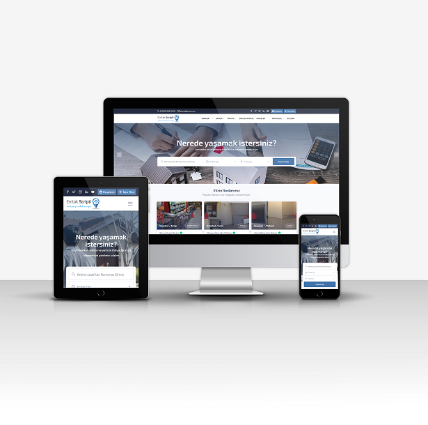 Emlak Sitesi V4 (Sınırsız Dil)